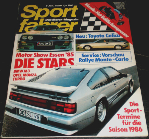 Sportfahrer 86 - sportfahrer, 01/86